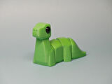 Eklemli Brontosaurus Anahtarlık 1 Adet - Çevre Dostu PLA