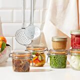Le Parfait Super Terrines Vakumlu 125 ml Cam Kavanoz Seti 4'lü