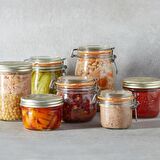 Le Parfait Super Terrines Vakumlu 125 ml Cam Kavanoz Seti 4'lü