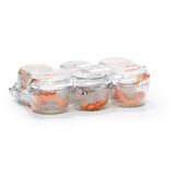 Le Parfait Super Terrines Vakumlu 125 ml Cam Kavanoz Seti 6'lı