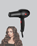 Profesyonel 2200W Fön Makinesi – AC Motorlu Hızlı Kurutma Hafif Tasarım