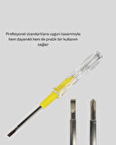 Neon Işıklı Elektrik Kontrol Kalemi