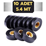 HSNET Cinta 10 Adet Elektrik İzolasyon Bandı