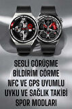 Akıllı Saat GPS VE NFC Özelliği Sesli Görüşme Dokunmstik Ekran