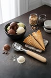 Arvessa Bambu Saplı Dondurma Kurabiye Sunum Kaşığı 18 cm