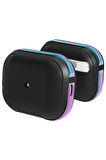 Airpods Pro 2 (2.nesil) MO-A8 Armor Kılıf - Rainbow-(5796)