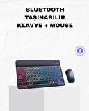 RGB Aydınlatmalı Q Klavye Türkçe Karakter Destekli