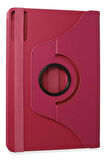 Xiaomi Redmi Pad SE Kılıf 360 Tablet Deri Kılıf - Pembe-(5796)
