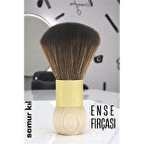 HSNET Samur Berber Ense Fırçası Saç Temizleme Fırçası - Berber Temizlik Fır?