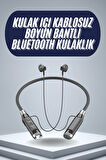 120 Saat Bluetooth Kulaklık Kablolu Boyun Askılı SD Kart Girişli ANC Özellikli