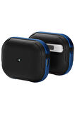 Airpods 3 (3.nesil) MO-A8 Armor Kılıf - Lacivert-(5796)