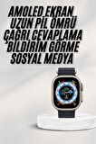 2025 Yeni Model Akıllı Saat Android ve İOS Uyumlu Çağrı Cevaplama