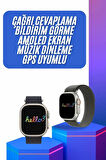 Yeni Nesil 3 Kordonlu Kol Saati 49 MM Amoled Ekran Akıllı Saat