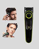 LED Ekranlı Şarjlı Saç ve Sakal Kesme Makinesi Erkek Bakım Cihazı Çok Başlı
