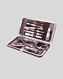 Paslanmaz Çelik Çok Fonksiyonlu 12 Manikür Seti