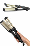 İkili Wag Maşa Saç Şekillendirici Seramik Kaplama Isı Ayarlı
