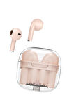 LS-09 Bluetooth 5.3 TWS Kablosuz Airpods Kulaklık - Pembe-(5796)