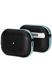 Airpods Pro 2 (2.nesil) MO-A8 Armor Kılıf - Sierra Blue-(5796)