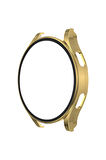Watch 5 Pro 45mm Wall Camlı Kasa Ekran Koruyucu - Gold-(5796)