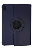 iPad 2022 10.9 (10.nesil) Kılıf 360 Tablet Deri Kılıf - Lacivert-(5796)