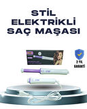 GW 32mm Döner Başlıklı Saç Kıvırma Makinesi – Her An Her Yerde Profesyonel 