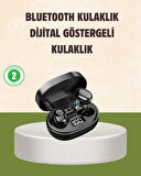 LED Ekranlı Şarjlı Kablosuz Kulak İçi Kulaklık