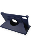 Xiaomi Redmi Pad 2 Kılıf 360 Tablet Deri Kılıf - Lacivert-(5796)