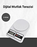 Hassas Ölçüm İçin Dijital Mutfak Tartısı – 10 Kg Kapasiteli