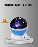 Çocuk Gece Lambası 6 Modlu Renkli LED Enerji Tasarruflu Masal Işığı