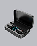 TWS A10s Bluetooth 5.0 Kulaklık Powerbank Şarj Kutulu Mini Tasarım