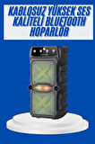 Büyük Boy Bluetooth Hoparlör Çoklu Bağlantı Çift Çıkışlı Taşınabilir K