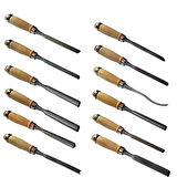 HSNET Elena 12 Parça Çantalı Ağaç Oyma ve Kesici Set