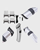 Profesyonel Şarjlı Saç ve Sakal Kesme Makinesi – Paslanmaz Çelik Bıçaklı Er