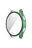 Watch 5 40mm Wall Camlı Kasa Ekran Koruyucu - Koyu Yeşil-(5796)
