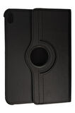 iPad 2022 10.9 (10.nesil) Kılıf 360 Tablet Deri Kılıf - Siyah-(5796)