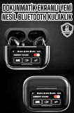 Bluetooth Kulaklık Kablosuz Ekranlı ANC/ENC Destekli Dokunmatik