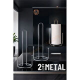 HSNET Kağıt Havlu Tutucu Metal 2 ADET