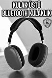 P9 Plus Kulaklık Siyah Bluetooth Bağlantılı Kulak Üstü Kablosuz ANC Özelliği