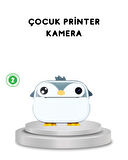 Çocuk Fotoğraf Makinesi Termal Baskılı Anında Çıktı HD Video Kayıtlı