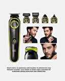 Erkek Bakım Seti 5’i 1 Arada Şarjlı Paslanmaz Çelik Başlıklı