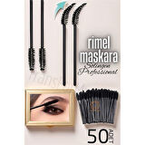 HSNET Rimel Maskara Fırçası Esnek 50 ADET Solingen