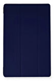 iPad 5 Air 9.7 Kılıf Tablet Smart Kılıf - Lacivert-(5796)