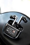 Kablosuz Bluetooth Kulaklık Ekranlı Uzun Şarj Süreli ANC Destekli