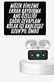 Dokunmatik Ekranlı ANC/ENC Yeni Nesil Pro Bluetooth Kulaklık Dokunmatik Ekran