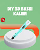 Üç Boyutlu 3D Yazıcı Kalem ABS ve PLA Uyumlu