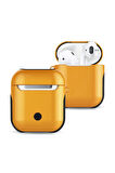 Airpods 2 (2.nesil) 3in1 Kılıf - Sarı-(5796)