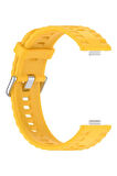 Huawei Watch Fit 3 Klasik Kordon - Sarı-(5796)