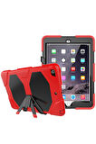 iPad 5 Air 9.7 Kılıf Griffin Tablet Kapak - Kırmızı-(5796)