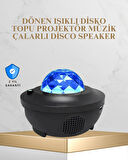 Bluetooth & USB Müzik Çalar Gece Lambası – 50 m² Kapsama Uzaktan Kumanda