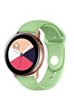 Watch 20mm Klasik Kordon - Açık Yeşil-(5796)
